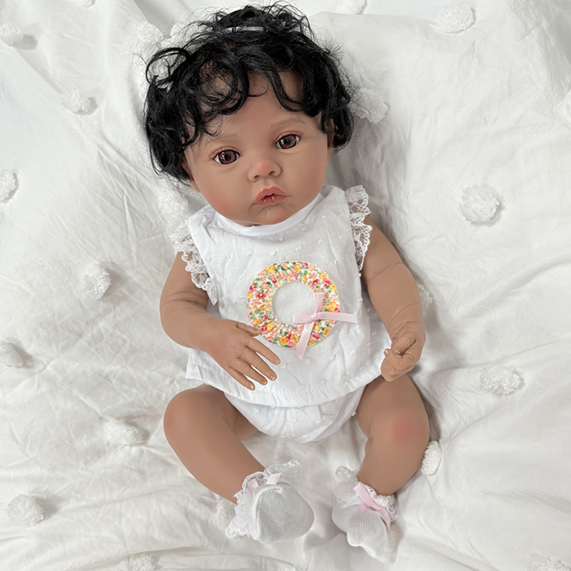Baby Products For Curly Hair - 19 بوصة مرج الجلد الداكن كامل