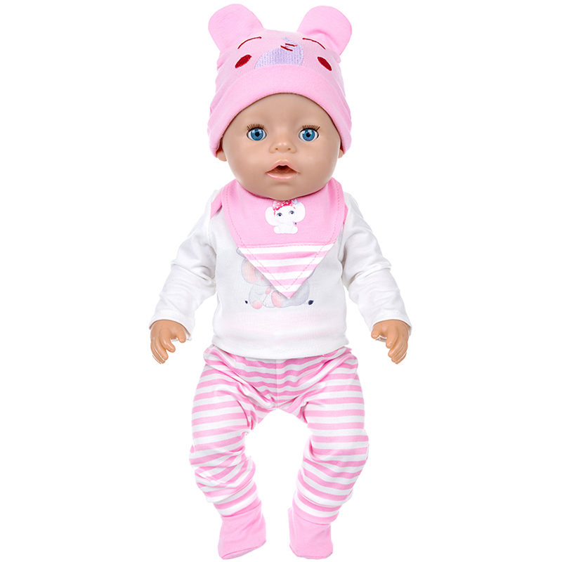 مجموعة ملابس للدمى مقاس 16-18  - مراجعة Baby Products Set وسعره