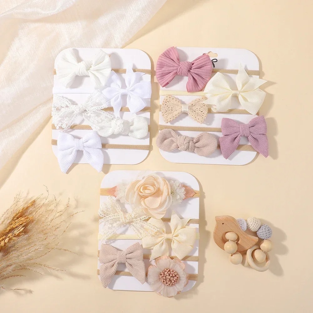 5 قطعة زهرة الطفل مقوس دانتيل  - مراجعة Baby Products Set وسعره
