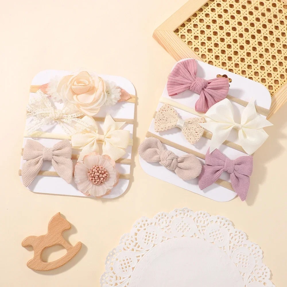 5 قطعة زهرة الطفل مقوس دانتيل  - مراجعة Baby Products Set وسعره