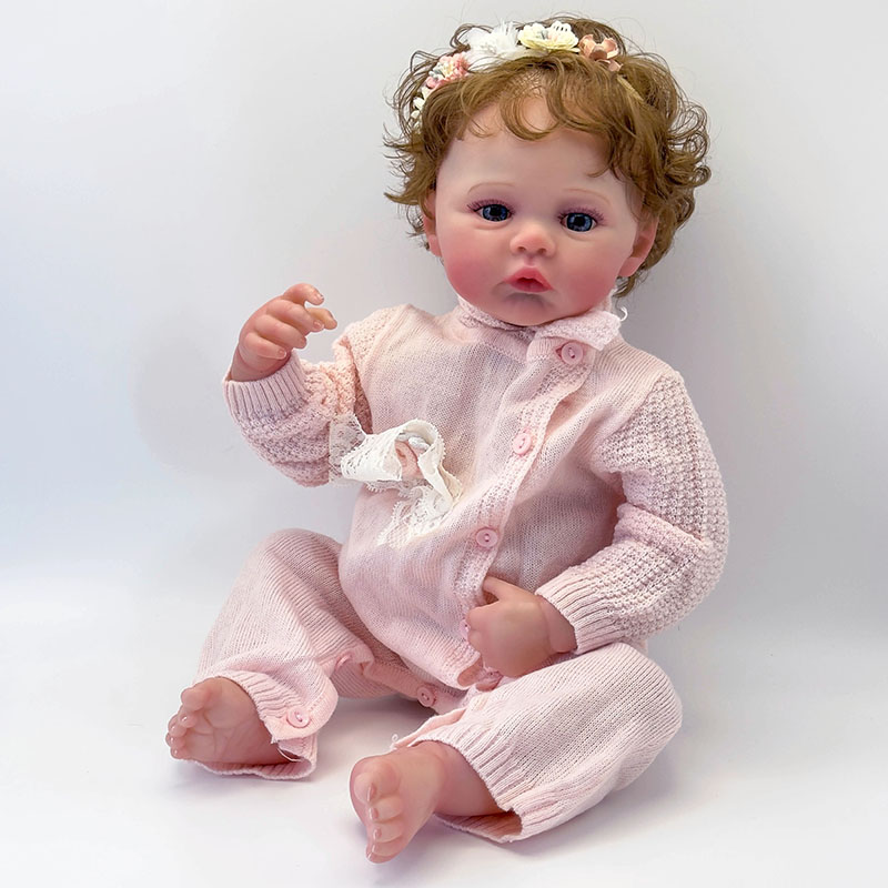 18 بوصة مرج تولد من جديد دمية  - مراجعة Baby Products For Curly Hair وسعره