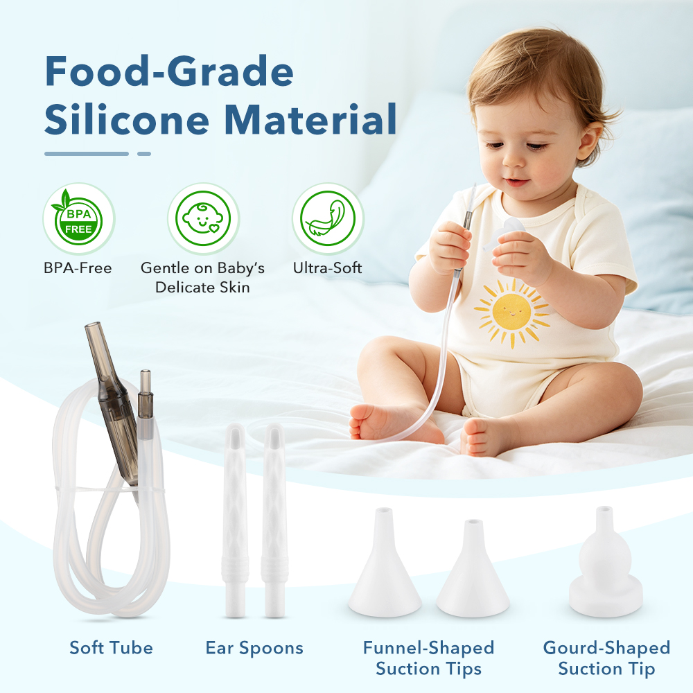 شفاط أنف كهربائي قابل لإعادة ا - مراجعة Nasal Aspirator وسعره