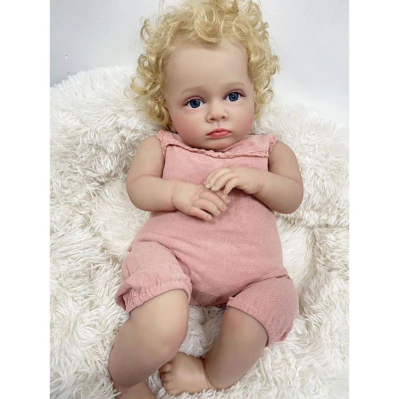 55 سنتيمتر تولد من جديد طفل رض - مراجعة Baby Products For Curly Hair وسعره