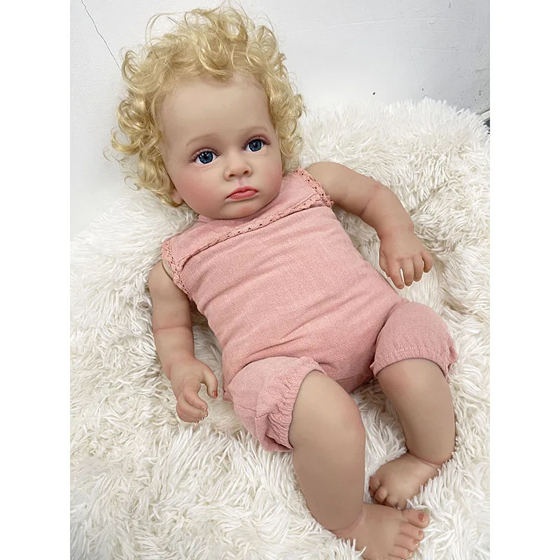 55 سنتيمتر تولد من جديد طفل رض - مراجعة Baby Products For Curly Hair وسعره