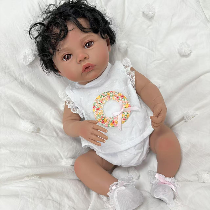 19 بوصة مرج الجلد الداكن كامل  - مراجعة Baby Products For Curly Hair وسعره
