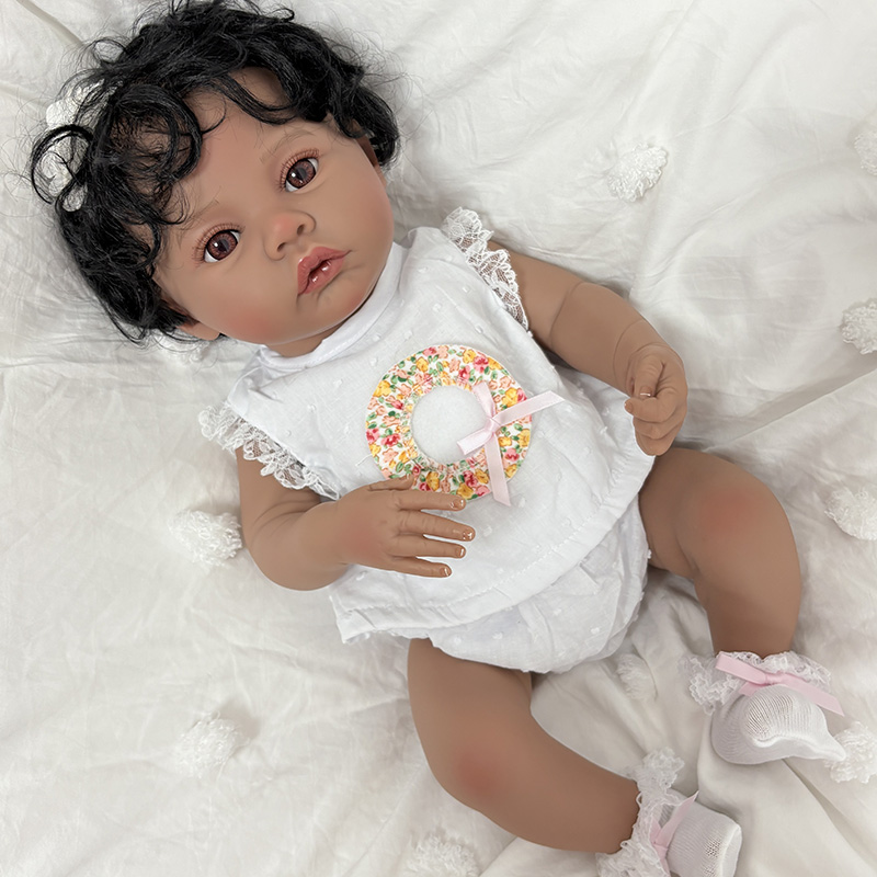 19 بوصة مرج الجلد الداكن كامل  - مراجعة Baby Products For Curly Hair وسعره
