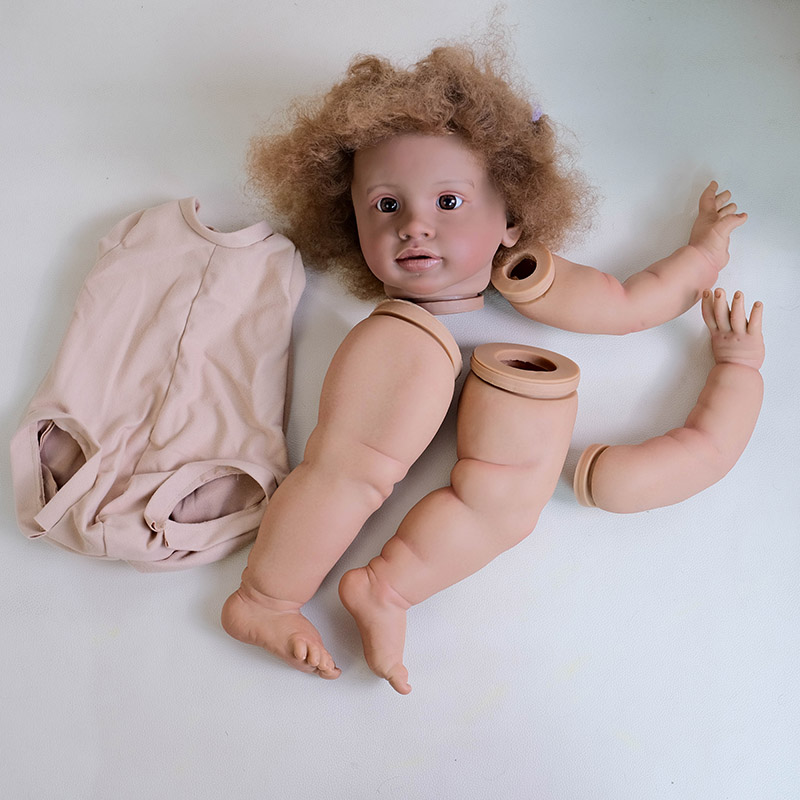 طقم دمية ريبورن بيبا بشرة داكن - مراجعة Baby Products For Curly Hair وسعره