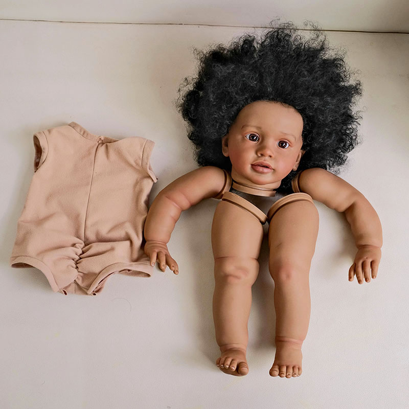 طقم دمية بيبي ريبورن بشرة داكن - مراجعة Baby Products For Curly Hair وسعره